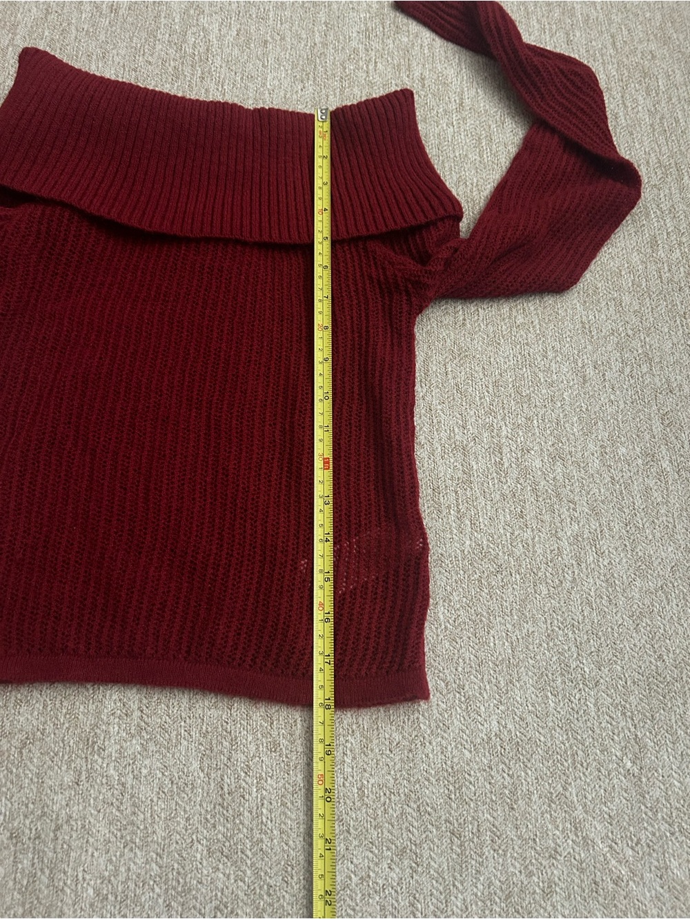 Edikted Ribbed Off-Shoulder Sweater - Picture 6 of 6